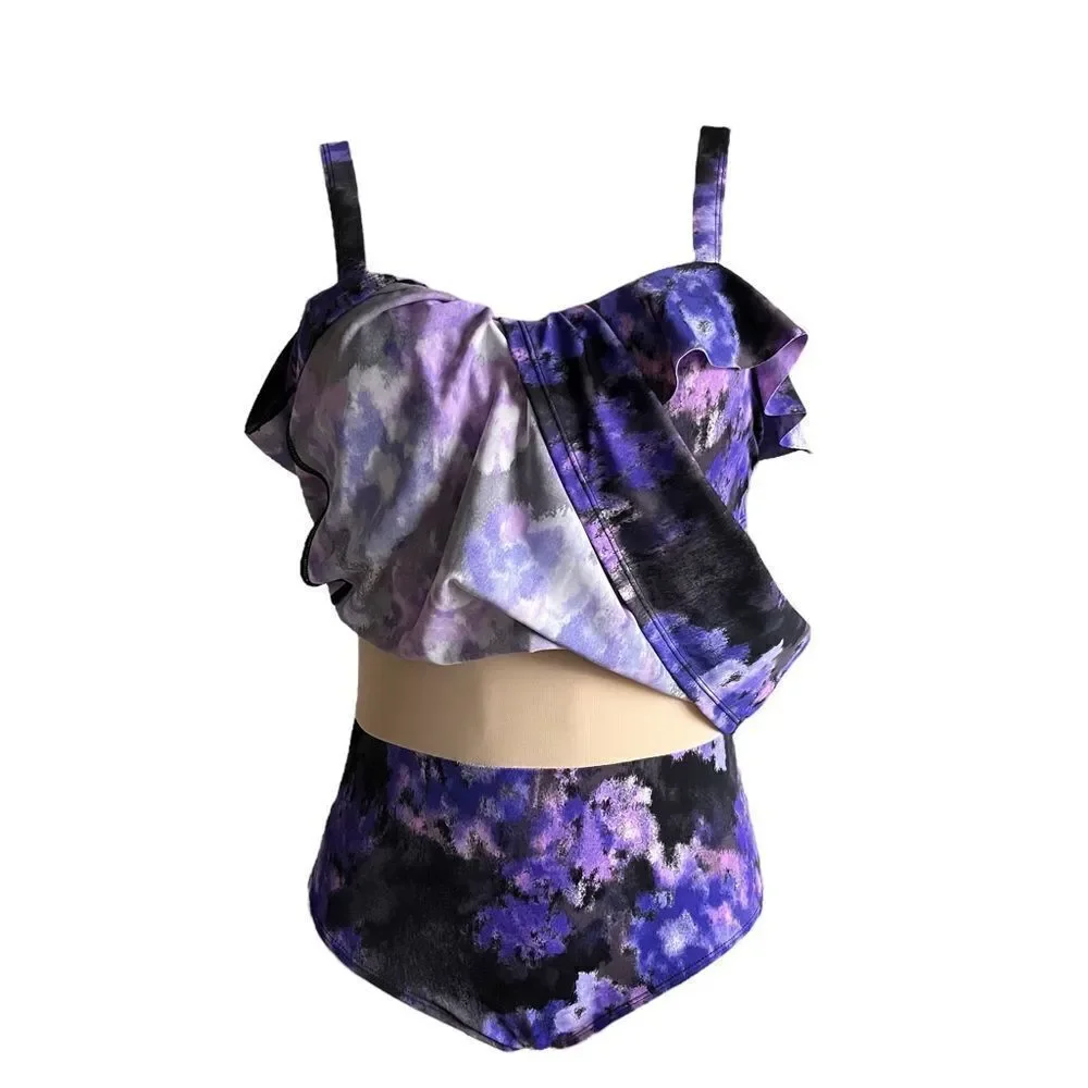 Denim&Co features ruffled